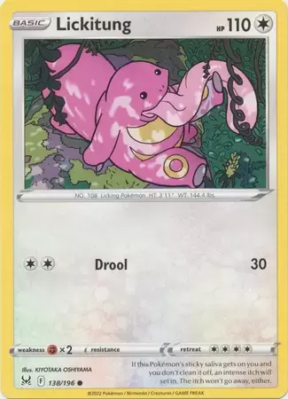 Lost Origin - Lickitung