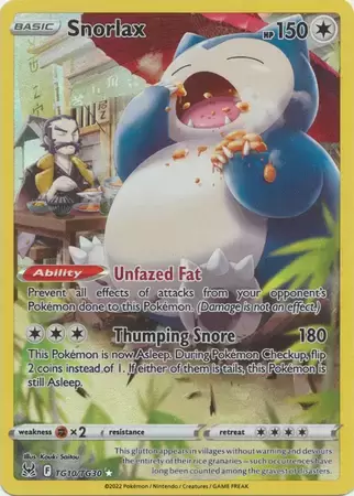 Lost Origin - Snorlax