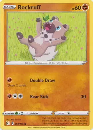 Lost Origin - Rockruff