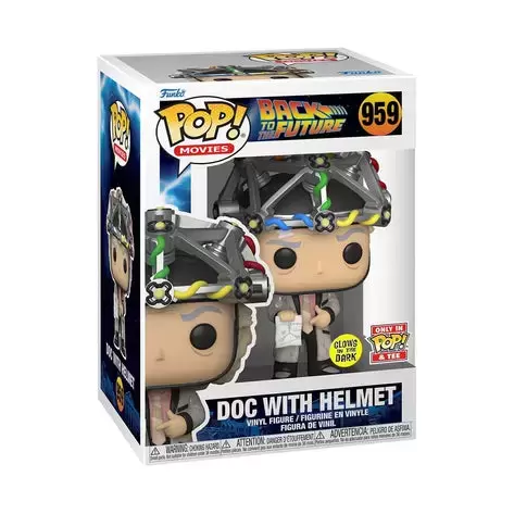 POP! Movies - Back to the Future - Doc with Helmet GITD