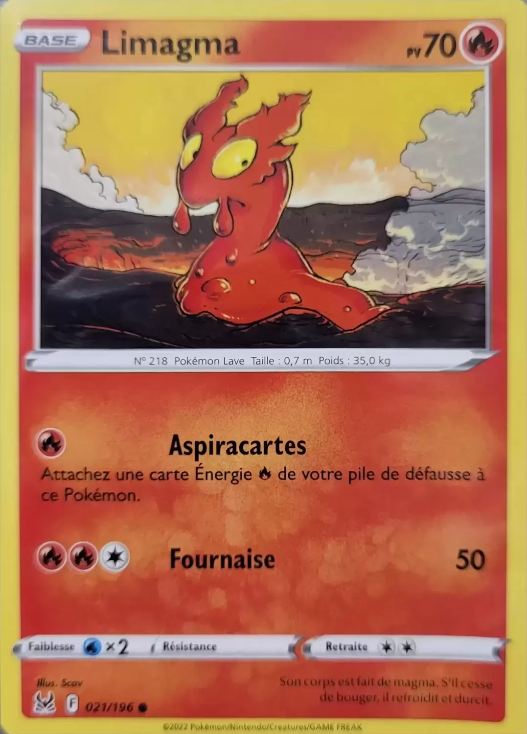 Origine perdue - Limagma