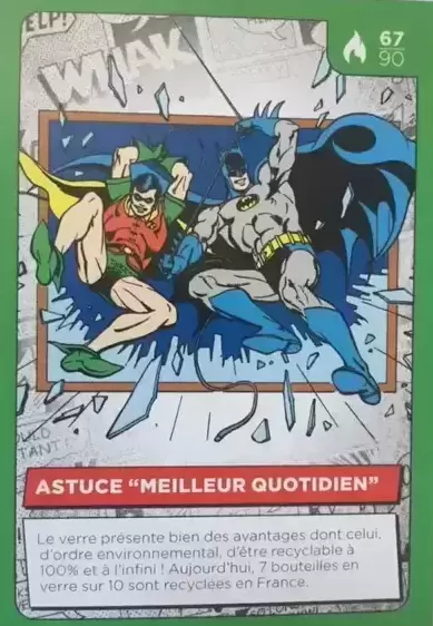 Cartes Auchan DC Comics - Astuce Meilleur Quotidien