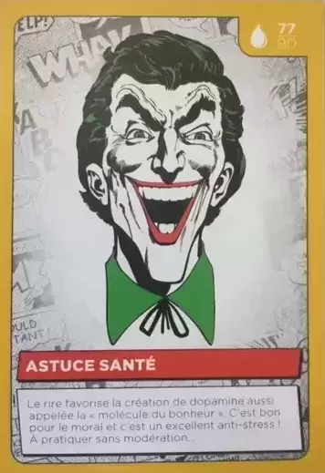 Cartes Auchan DC Comics - Astuce Santé