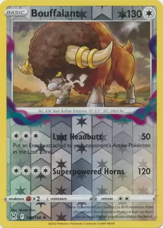 Lost Origin - Bouffalant Reverse
