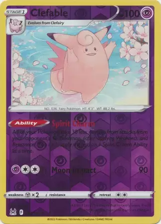 Lost Origin - Clefable Reverse