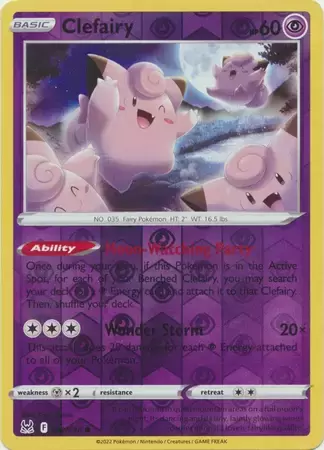 Lost Origin - Clefairy Reverse