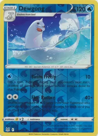 Lost Origin - Dewgong Reverse