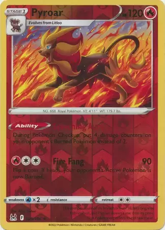Lost Origin - Pyroar Reverse