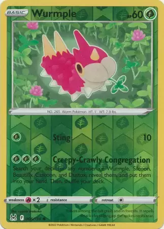 Lost Origin - Wurmple Reverse