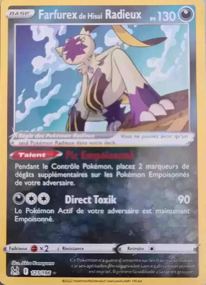Origine perdue - Farfurex de Hisui Radieux