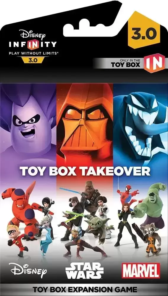 Disney Infinity packs - Toy Box Takeover - Expansion Game