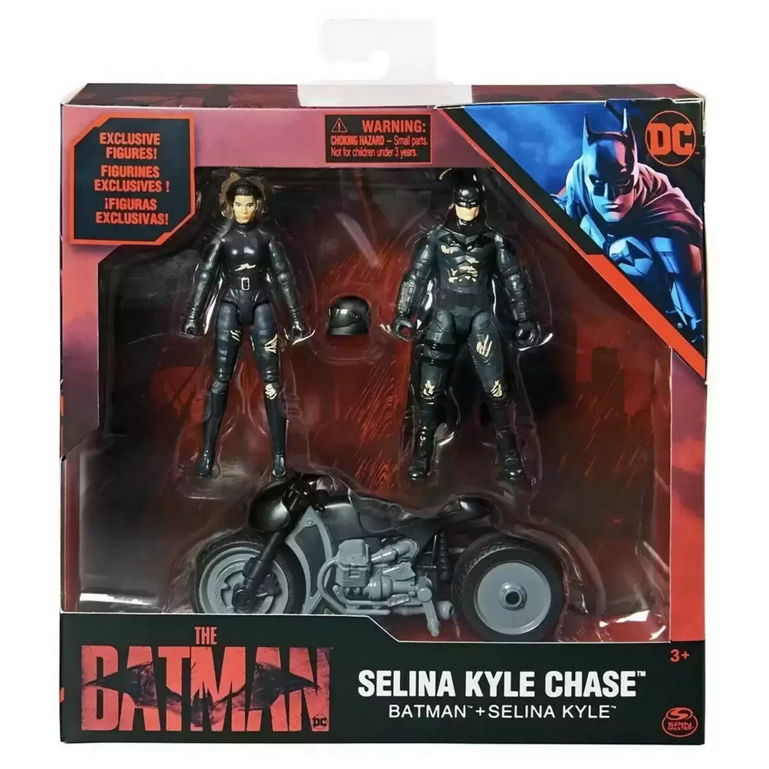 The Batman Action Figures - Selina Kyle Chase - Batman + Selina Kyle