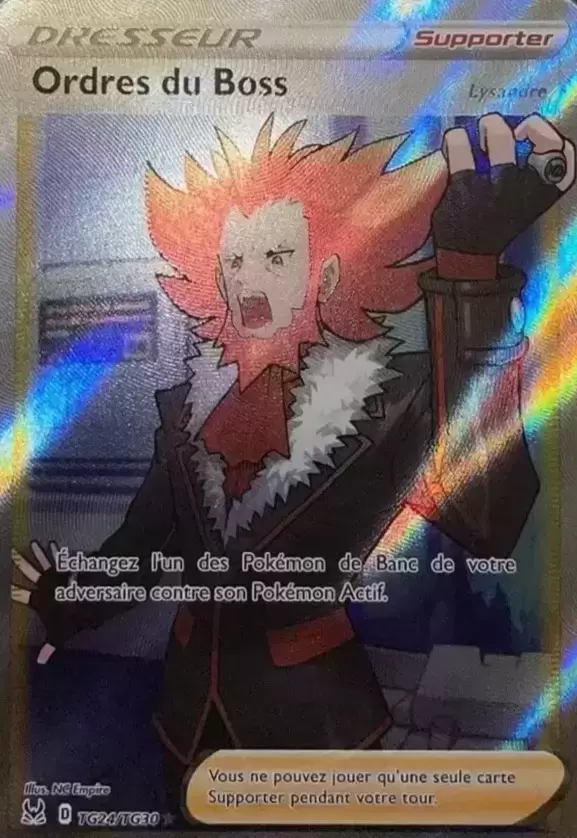 Origine perdue - Ordres du Boss