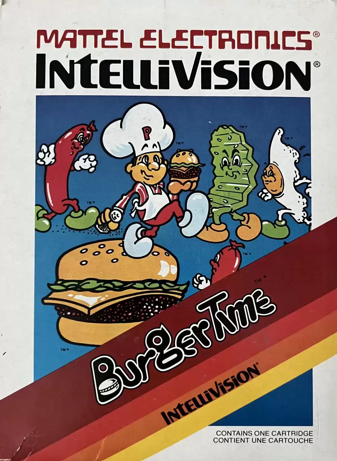IntelliVision Games - Burger Time