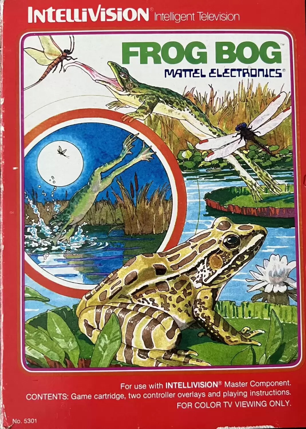 IntelliVision Games - Frog Bog