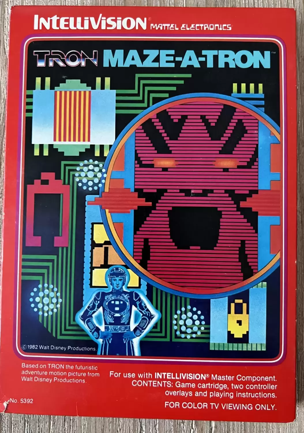 IntelliVision Games - Tron Maze-A-Tron
