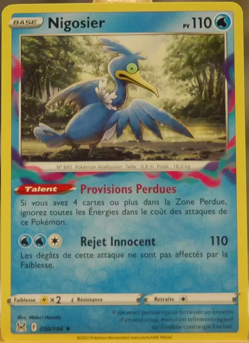 Origine perdue - Nigosier