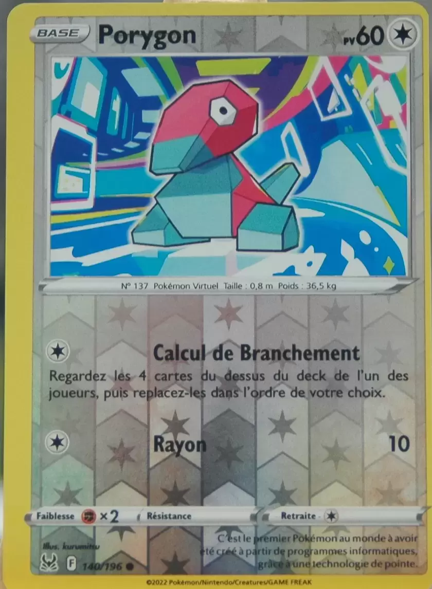 Origine perdue - Porygon Reverse