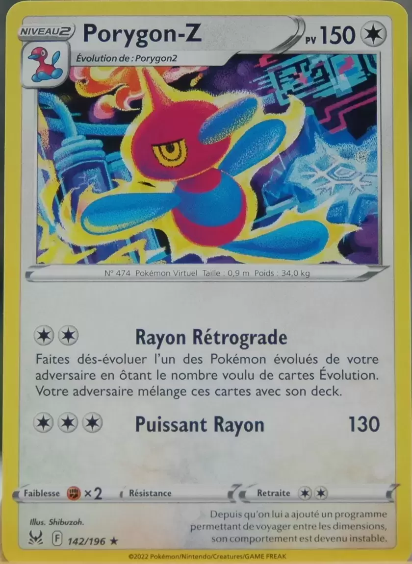 Origine perdue - Porygon-Z