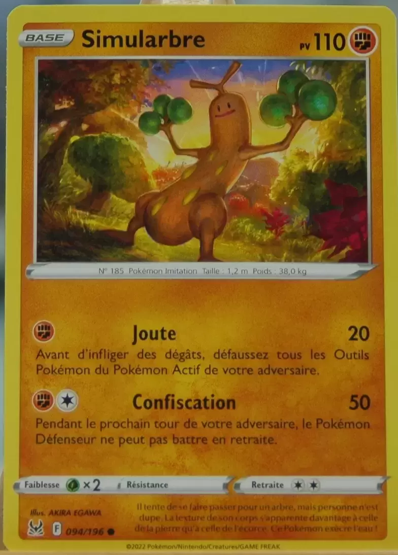 Origine perdue - Simularbre
