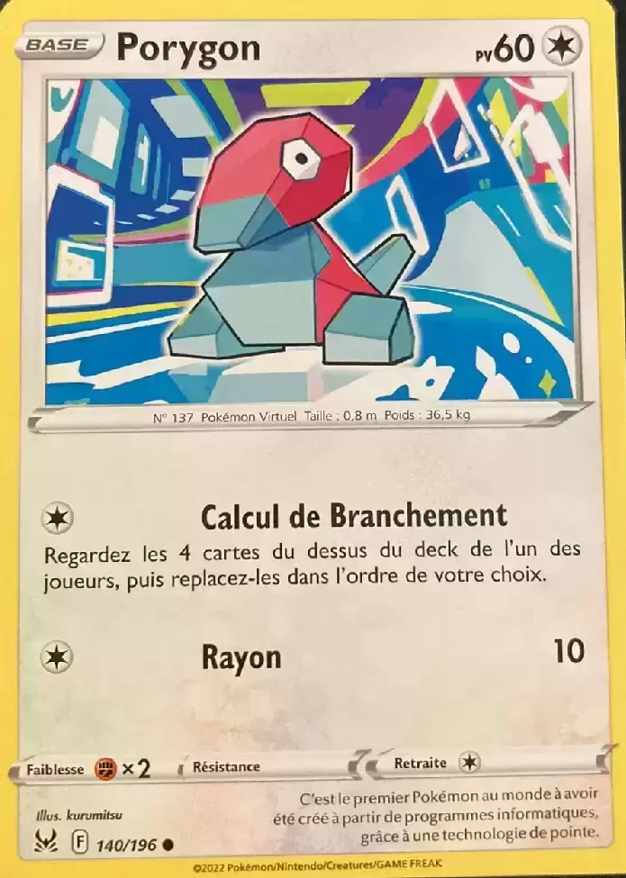Origine perdue - Porygon