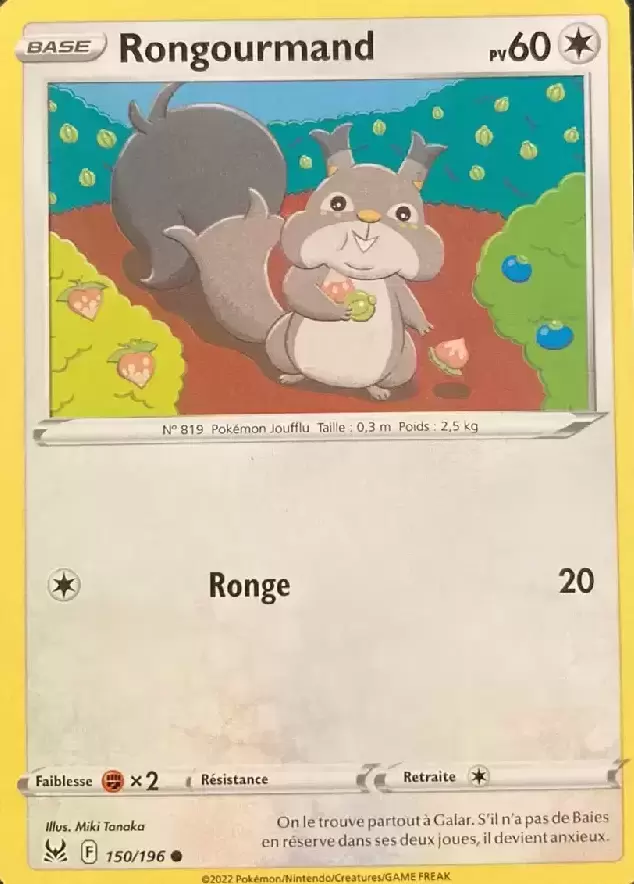 Origine perdue - Rongourmand