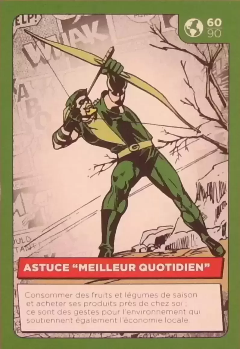 Cartes Auchan DC Comics - Astuce Meilleur Quotidien