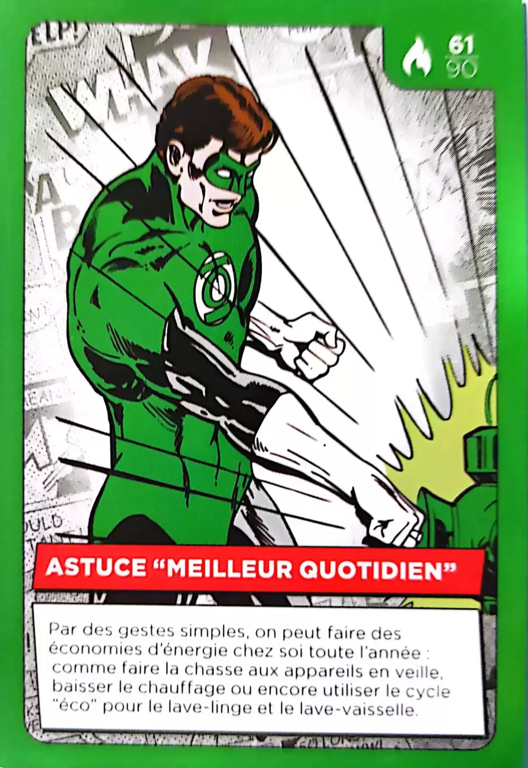 Cartes Auchan DC Comics - Astuce Meilleur Quotidien