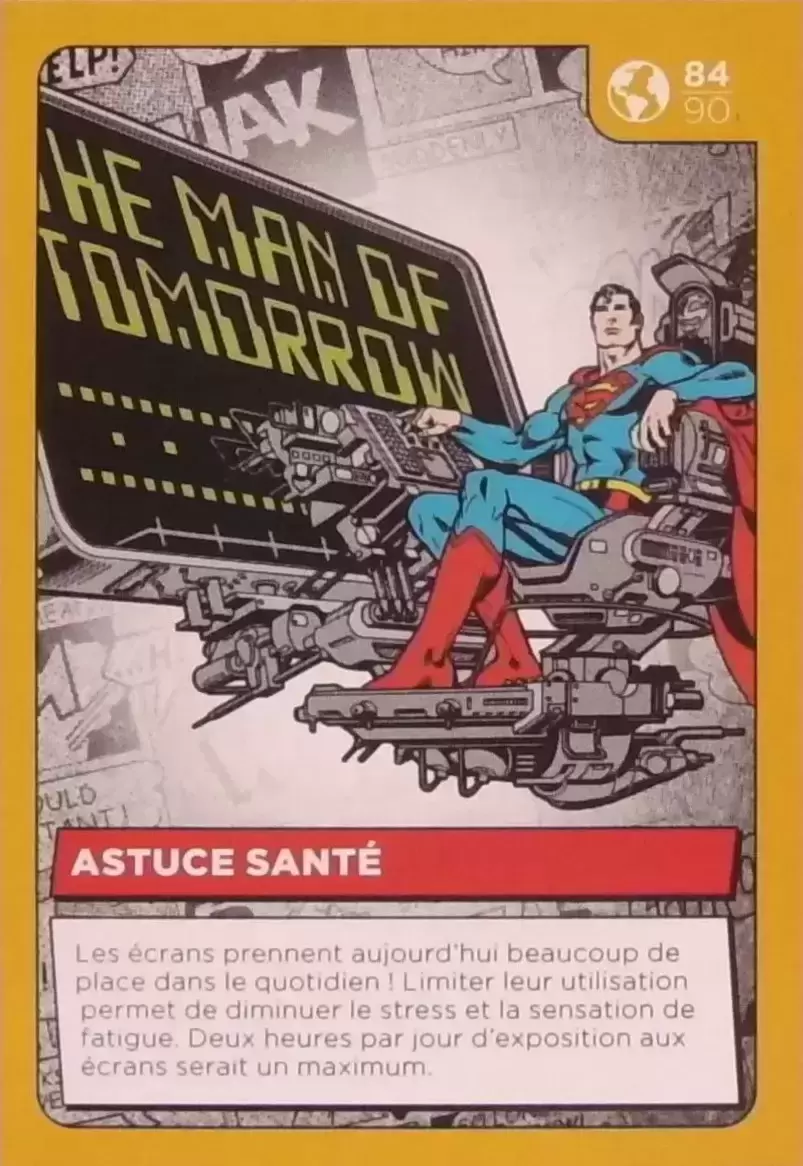 Cartes Auchan DC Comics - Astuce Santé