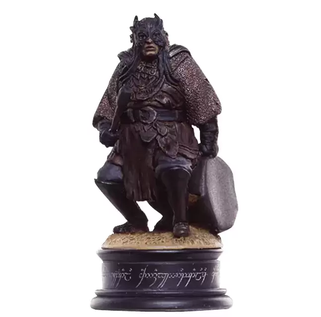 Le Seigneur des anneaux - Collection Echec - Percutionniste Orc (Pion Noir)