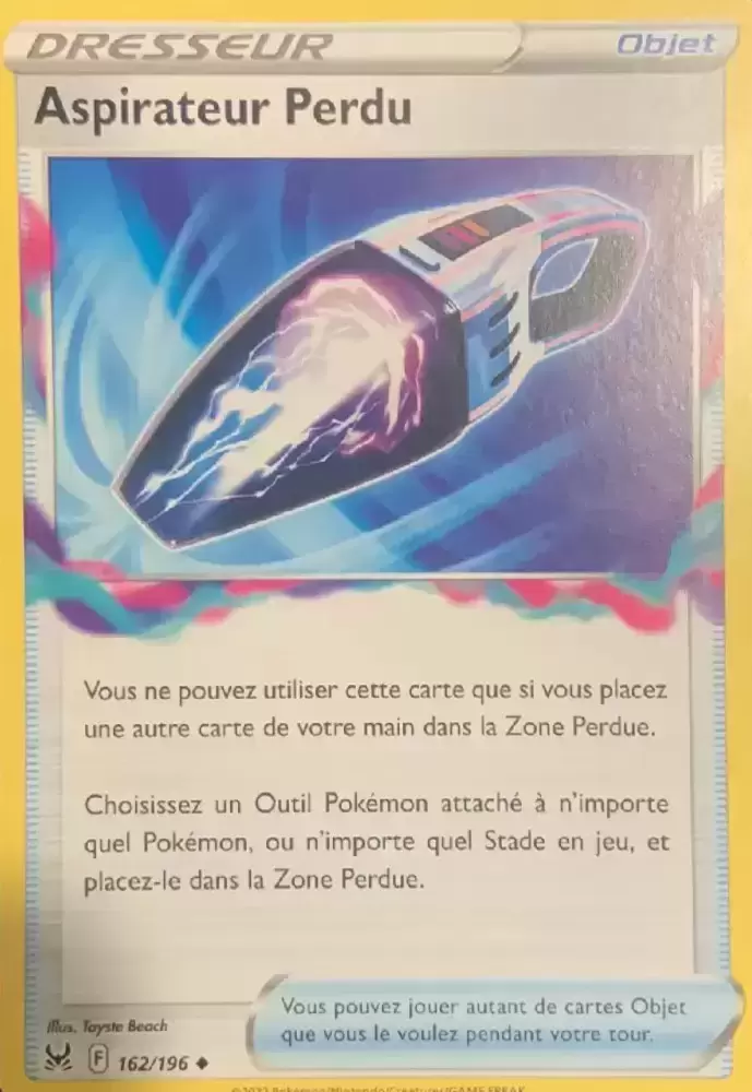 Origine perdue - Aspirateur Perdu