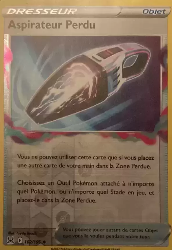 Origine perdue - Aspirateur Perdu Reverse
