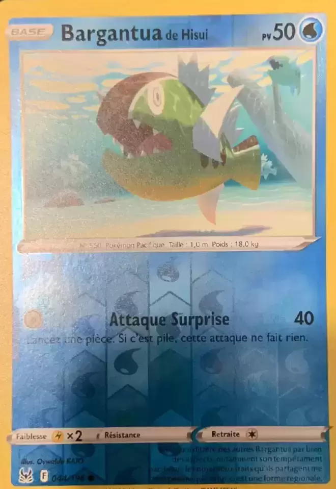 Origine perdue - Bargantua de Hisui Reverse