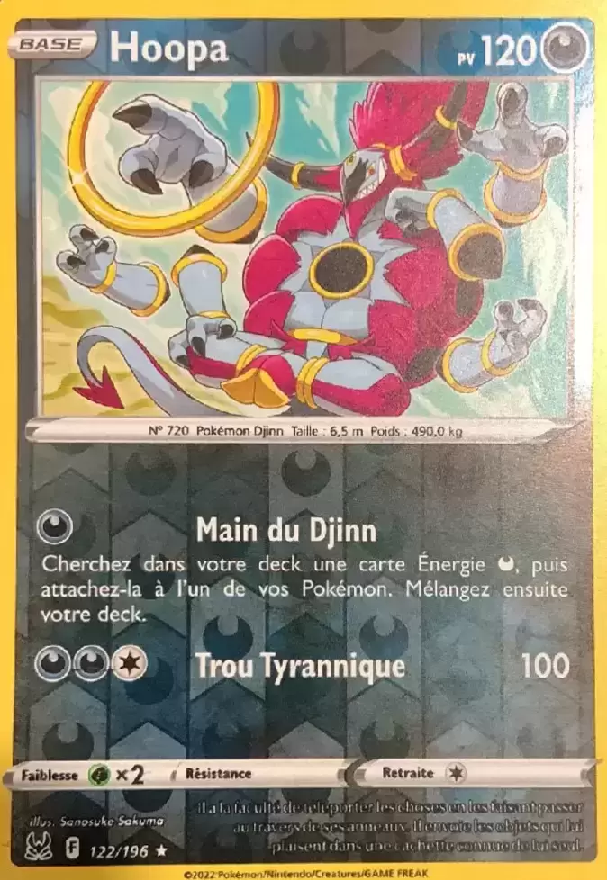 Origine perdue - Hoopa Reverse