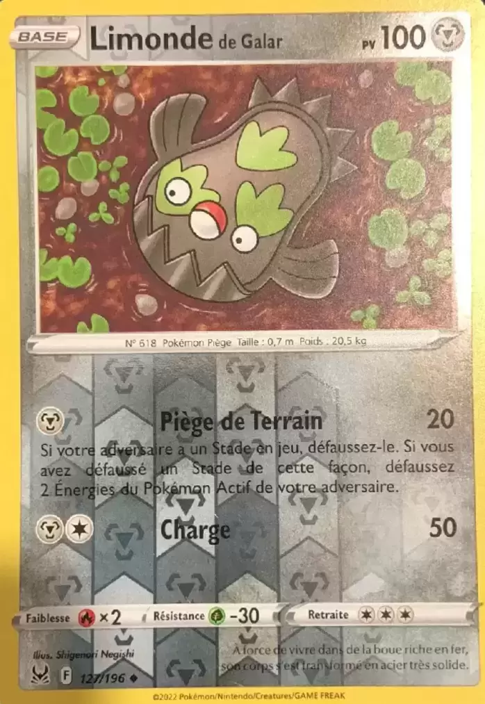 Origine perdue - Limonde de Galar Reverse