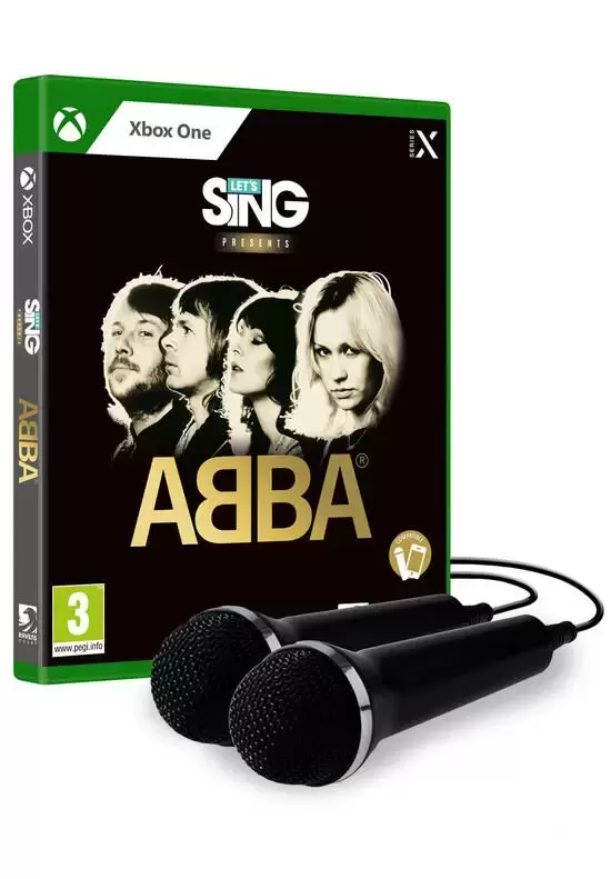 XBOX One Games - Let\'s Sing ABBA + 2 Micros