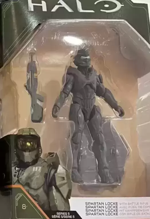 Jazwares Halo - Spartan Locke with Battle Rifle