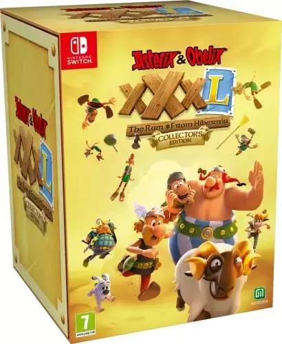 Jeux Nintendo Switch - Asterix & Obelix XXXL - Le Bélier d\'Hibernie - Edition Collector