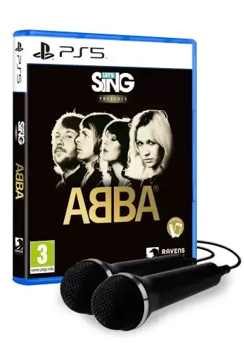 PS5 Games - Let\'s Sing ABBA + 2 Micros