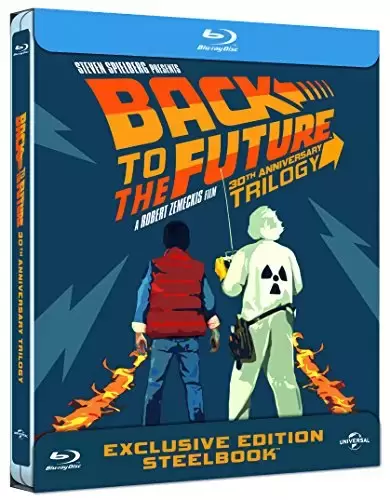 Blu-ray Steelbook - Back to The Future Trilogy - Limited 30th Anniversary Edition Steelbook Boxset Blu-ray