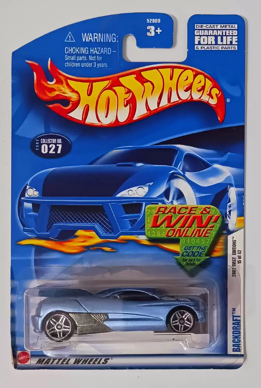 Hot Wheels Classiques - Collector No. 027 - Backdraft