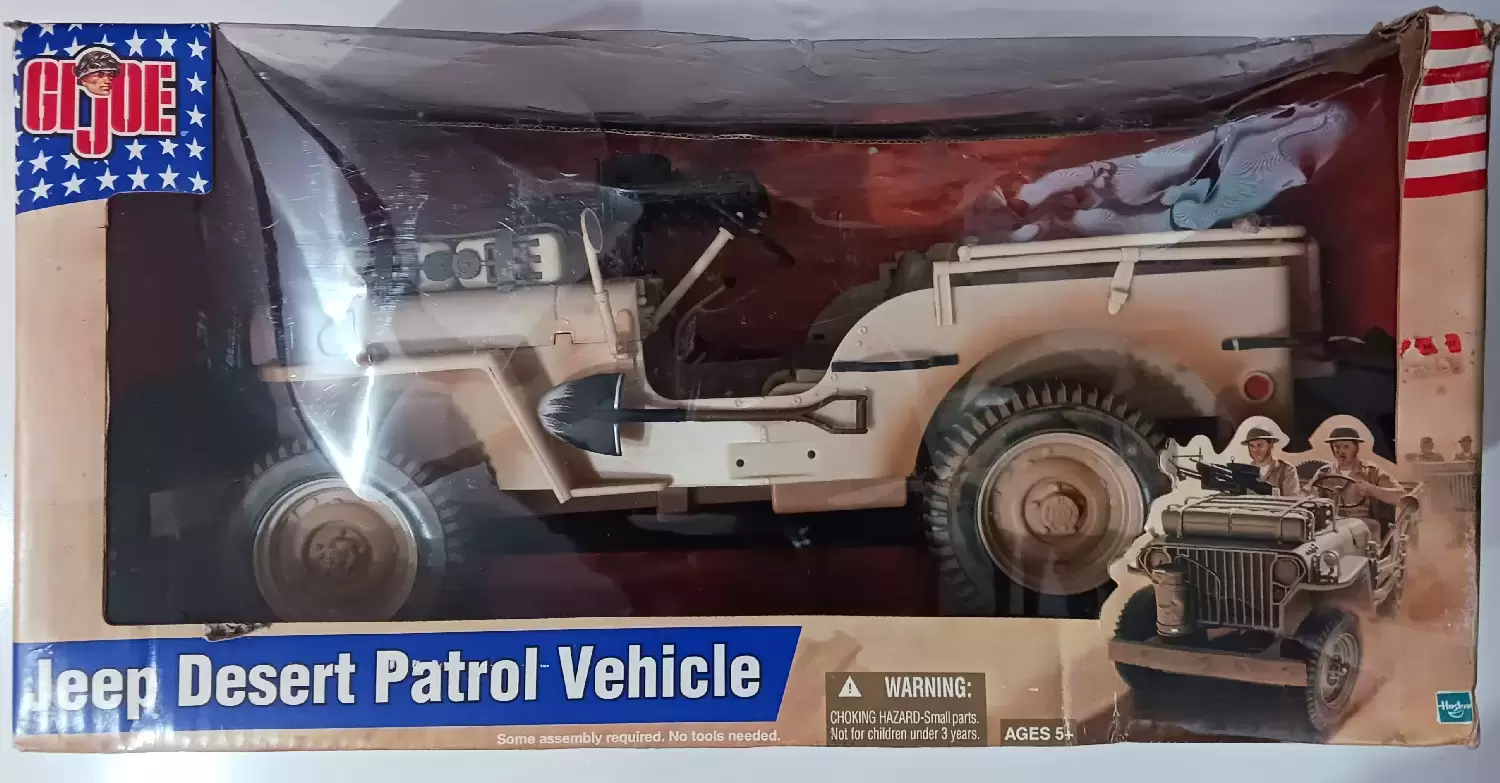 Others G.I. Joe - GiJoe Jeep Desert Patrol Vehicle