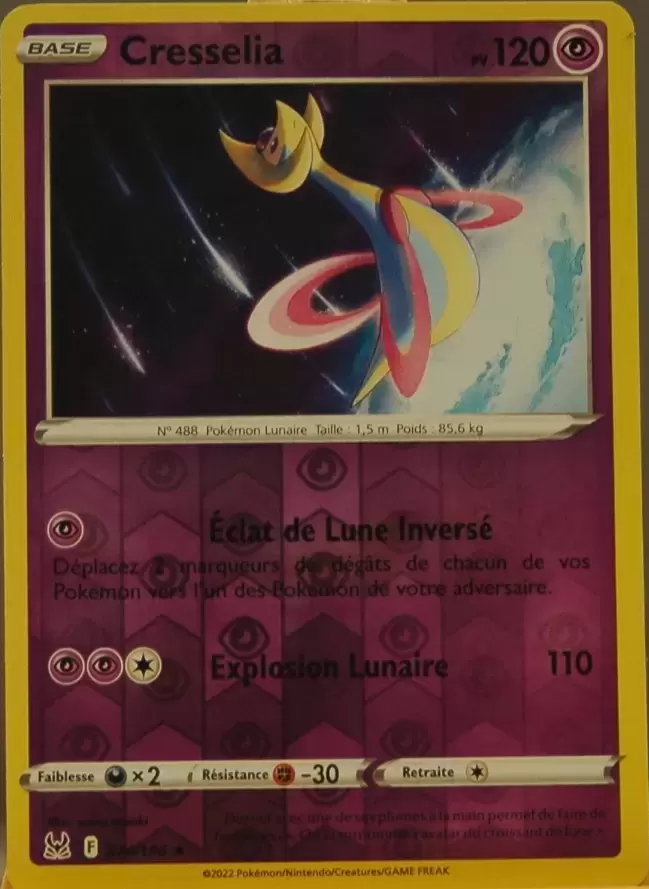 Origine perdue - Cresselia Reverse