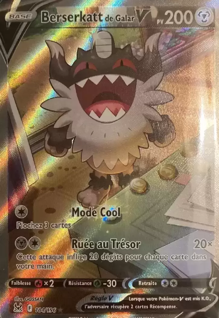 Origine perdue - Berserkatt de Galar V