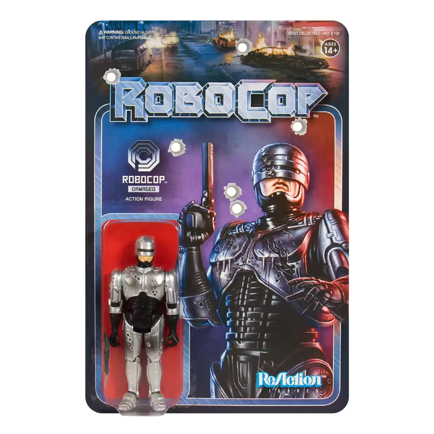 ReAction Figures - Robocop - Robocop Battle Damaged