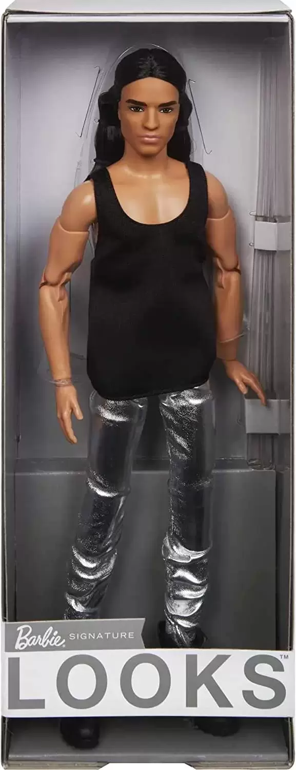 Barbie Signature - Barbie Signature Looks #9 - Ken (Long Brunette Hair)