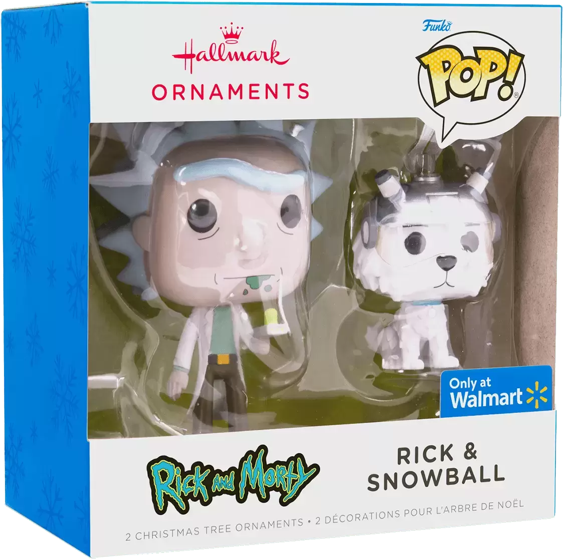 Funko Ornaments - Rick & Morty - Rick & Snowball
