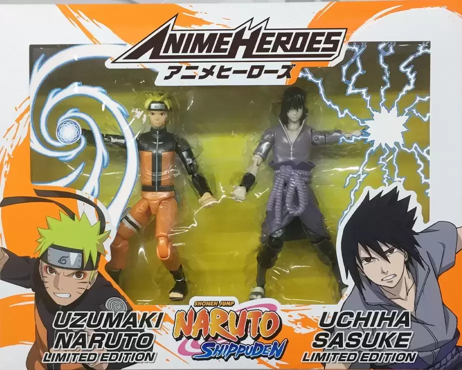 Figurine Anime Heroes Beyond Naruto Shippuden - Sasuke BANDAI : la