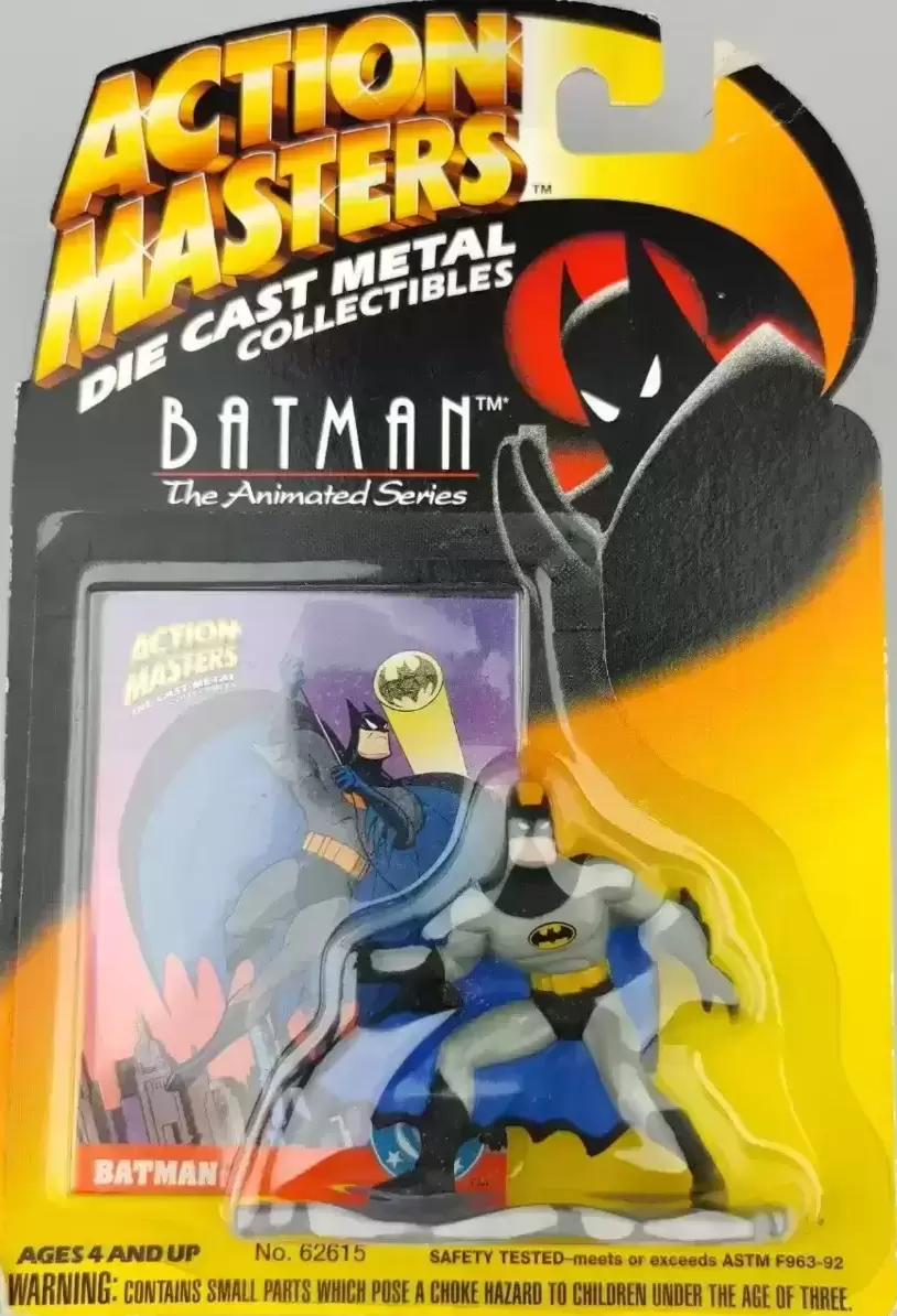 Action Masters - Die Cast Metal Collectibles - Batman The Animated Series - Batman