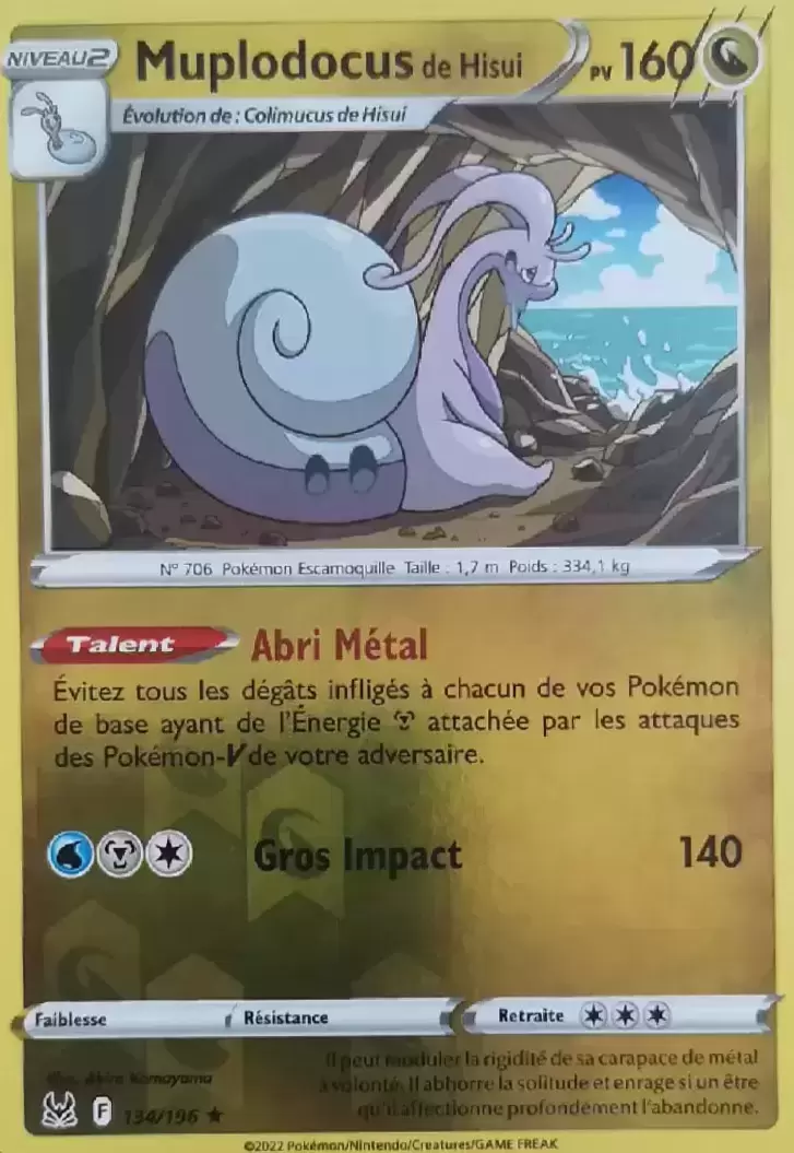Origine perdue - Muplodocus de Hisui Reverse